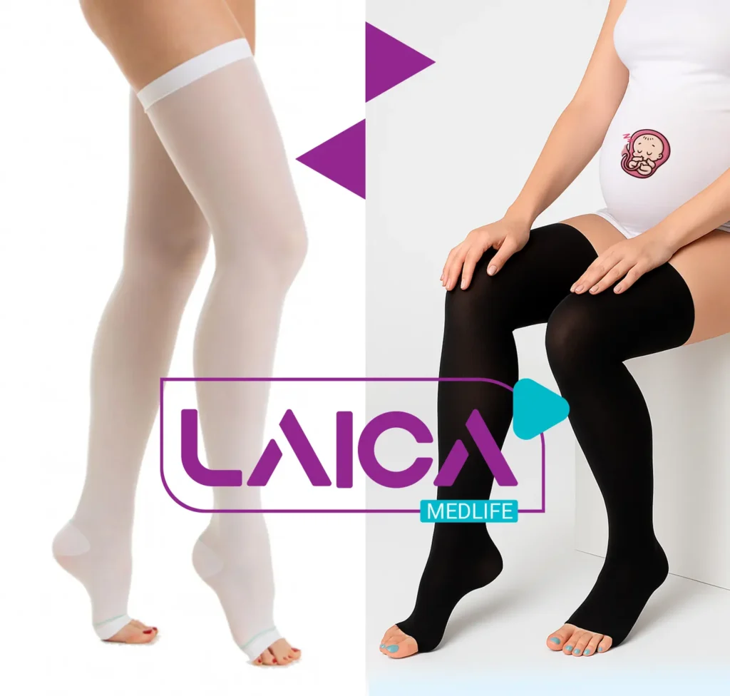 تفاوت جوراب واریس و جوراب انتی آمبولی